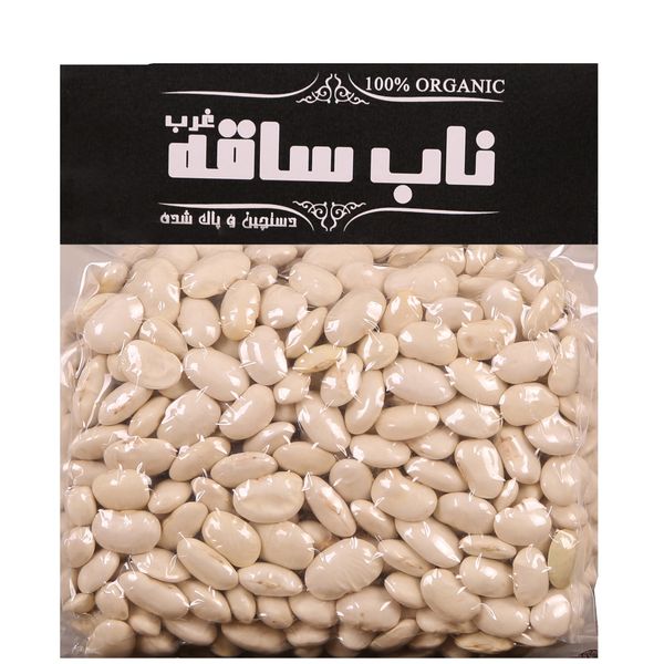 
 لوبیا سفید درشت ناب ساقه غرب- 1 کیلوگرم
 