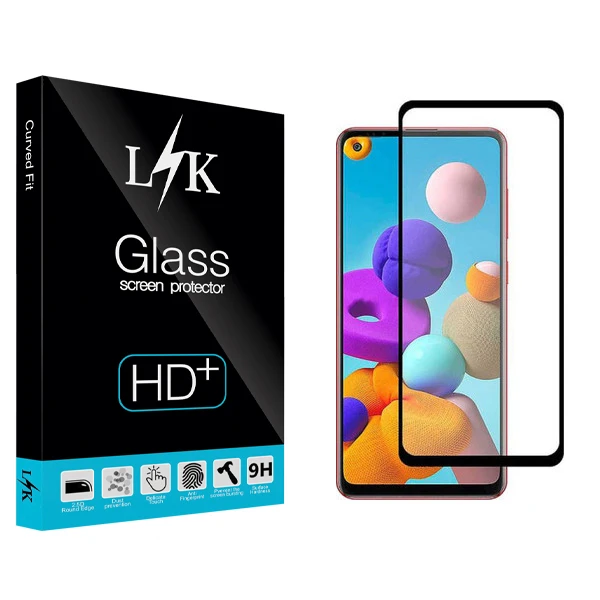 محافظ صفحه نمایش سرامیکی ال کی مدل Hard glass مناسب برای گوشی موبایل سامسونگ Galaxy A11/M11