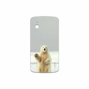 MAHOOT Polar-bear Cover Sticker for Google Nexus 4