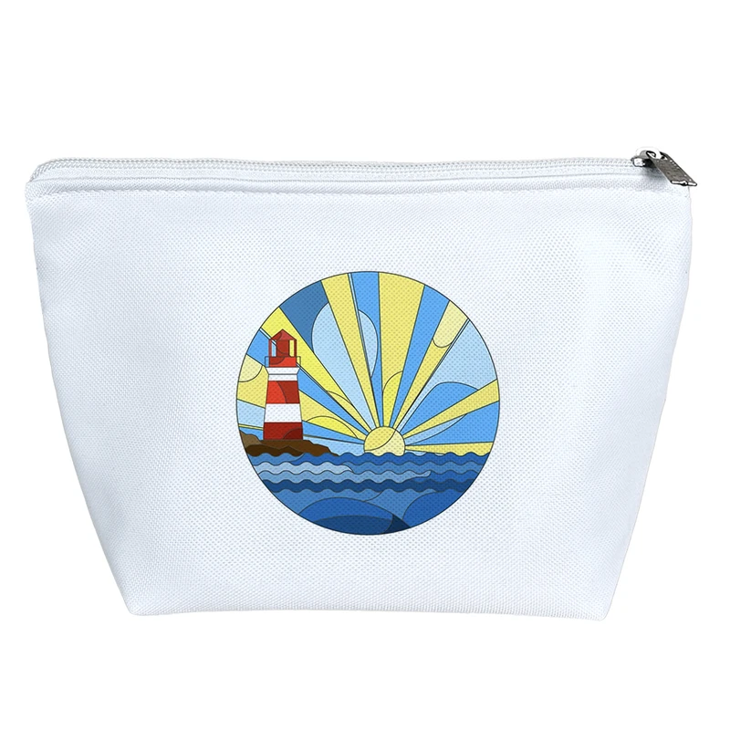 کیف لوازم آرایش دخترانه خندالو مدل فانوس دریایی کد 5444