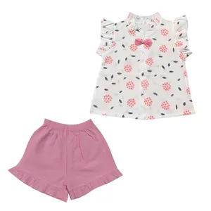 ست شومیز و شلوارک دخترانه کد 5