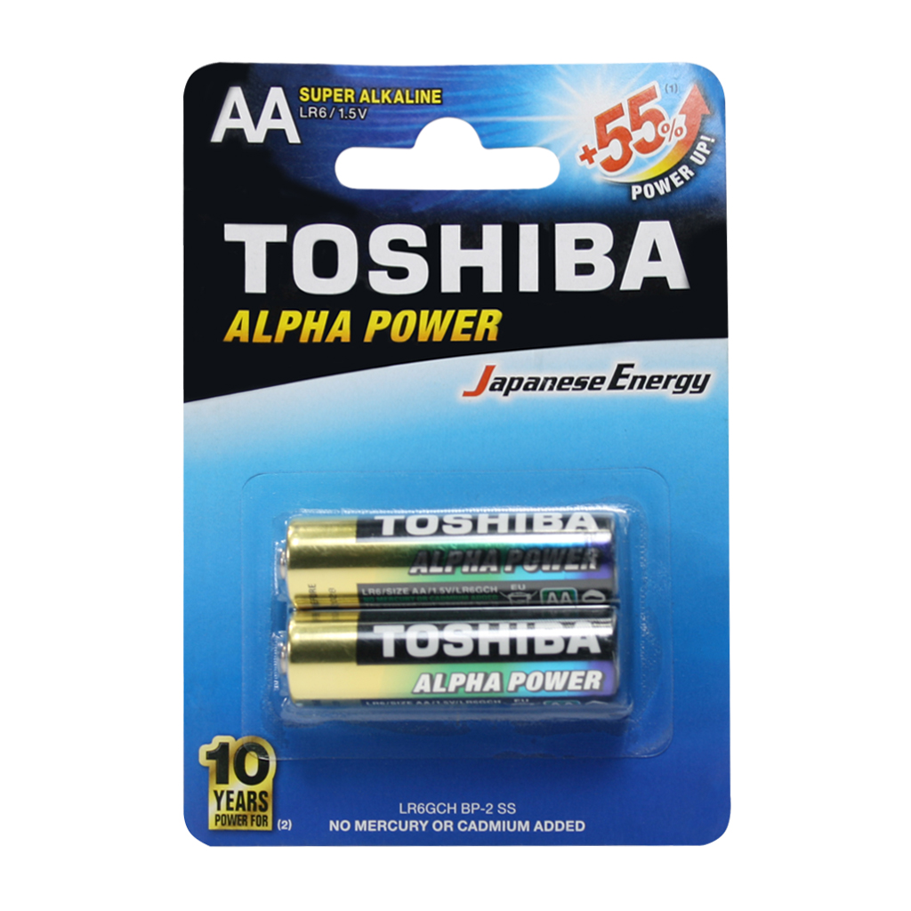 باتری قلمی مدل Alpha Power BP-2 بسته 2 عددی