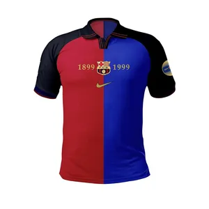 تی شرت ورزشی مردانه مدل بارسلونا Home 1999
