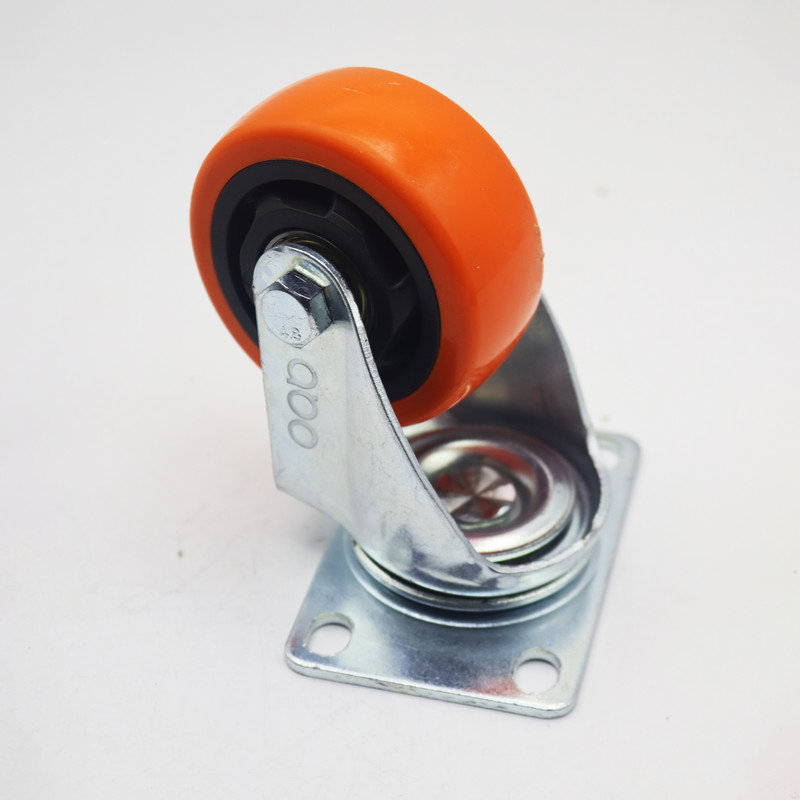 چرخ کفی‌دار آبو مدل گردان کد YP-75*32MM