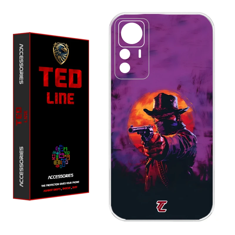 کاور تدلاین طرح رد دد ریدمپشن کد 1195 مناسب برای گوشی موبایل شیائومی Mi 12T / 12T Pro