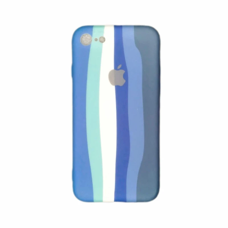 کاور مدل سیلیکونی طرح ابرنگی کد 07 مناسب برای گوشی موبایل  اپلiphone7