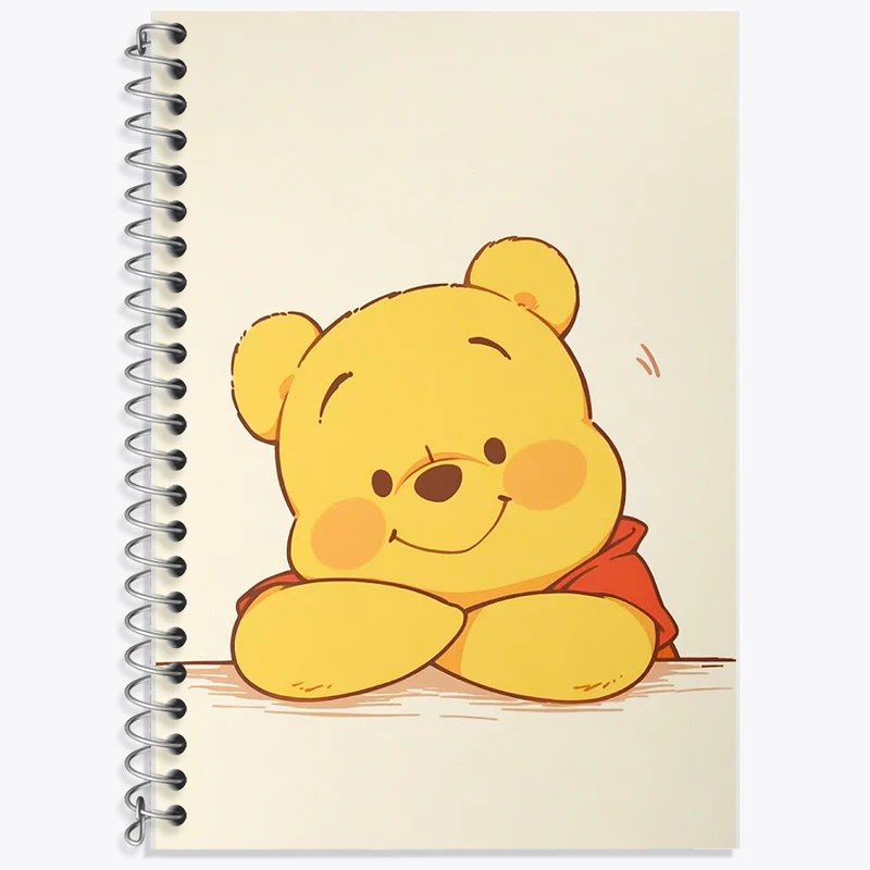 دفتر نت موسیقی 50 برگ خندالو طرح خرس پو کد F8361