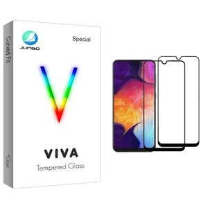 Junbo Viva Glass Screen Protector For Samsung Galaxy A50 Pack Of 2