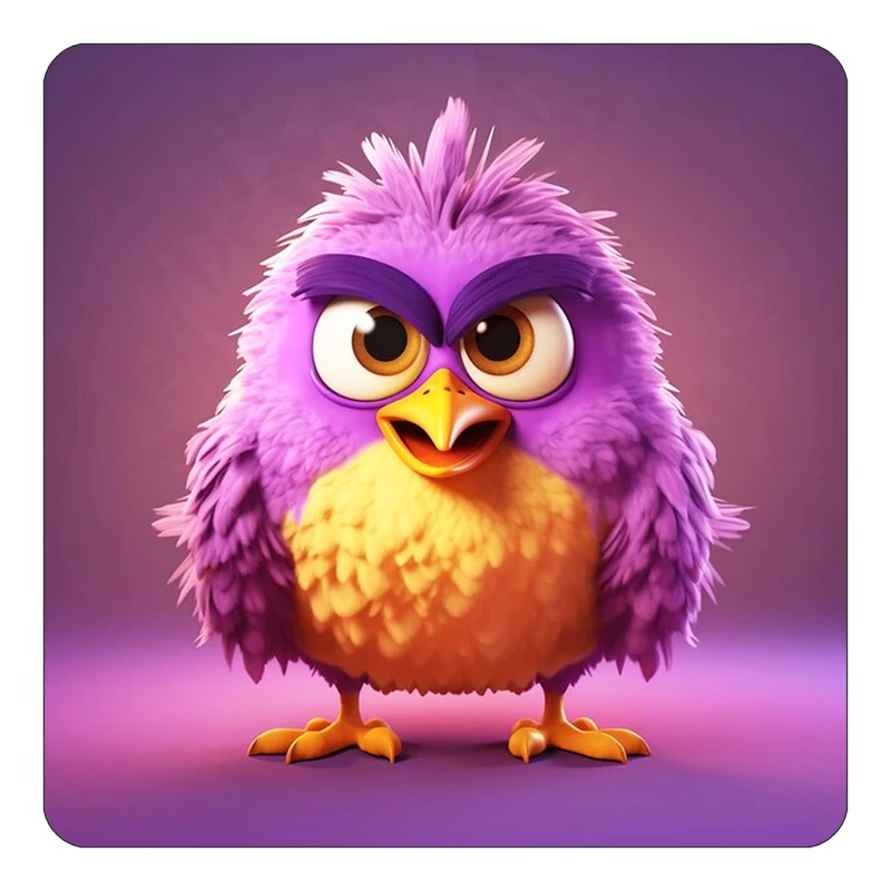 مگنت کاکتی طرح حیوانات کارتونی مدل mp27517