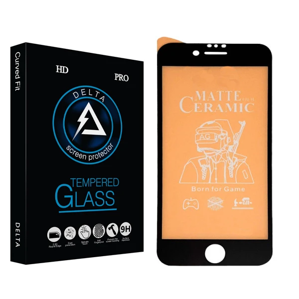 محافظ صفحه نمایش مات دلتا مدل PRO مناسب برای گوشی موبایل اپل Iphone 6/ 7/ 8