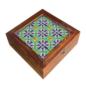 جعبه هدیه چوبی مدل   DG48