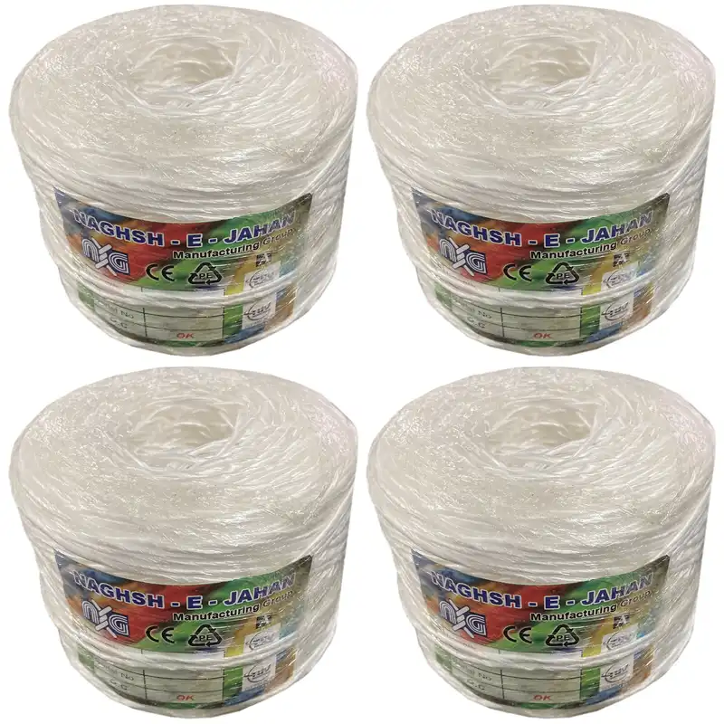نخ بسته بندی نقش جهان مدل تابیده K300 بسته 4 عددی
