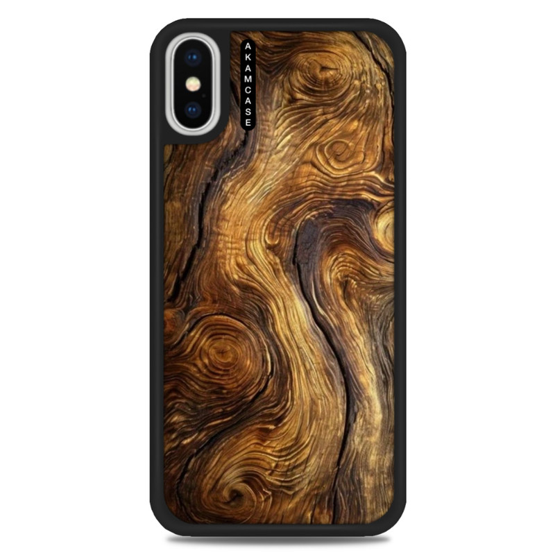 کاور آکام مدل AMC-WAX-WOOD-26 مناسب برای گوشی موبایل اپل iPhone X/Xs