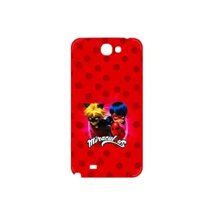 MAHOOT Ladybug and Cat Noir Cover Sticker for Samsung Galaxy Note 2