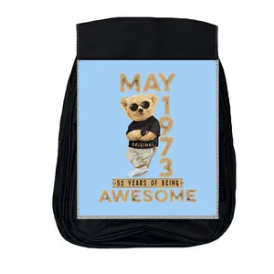 کوله پشتی مدل تدی عینک دودی    