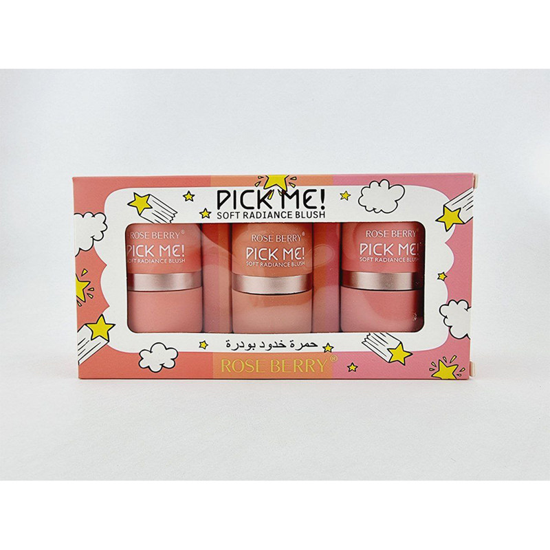 رژ گونه رز بری مدل 01 بسته 3 عددی