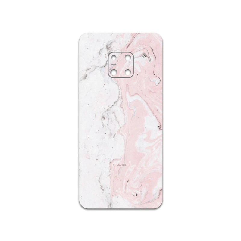 برچسب پوششی ماهوت مدل Blanco-Pink-Marble مناسب برای گوشی موبایل هوآوی Mate 20 Pro
