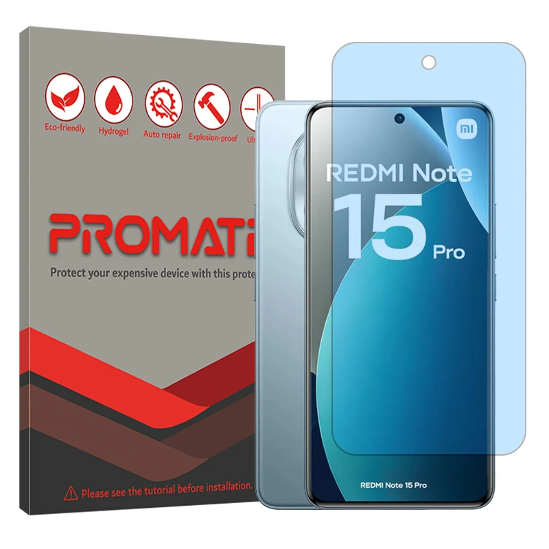 محافظ صفحه نمایش بلوکات پرومیت مدل Eye Care مناسب برای گوشی موبایل شیائومی Redmi Note 15 Pro 4G