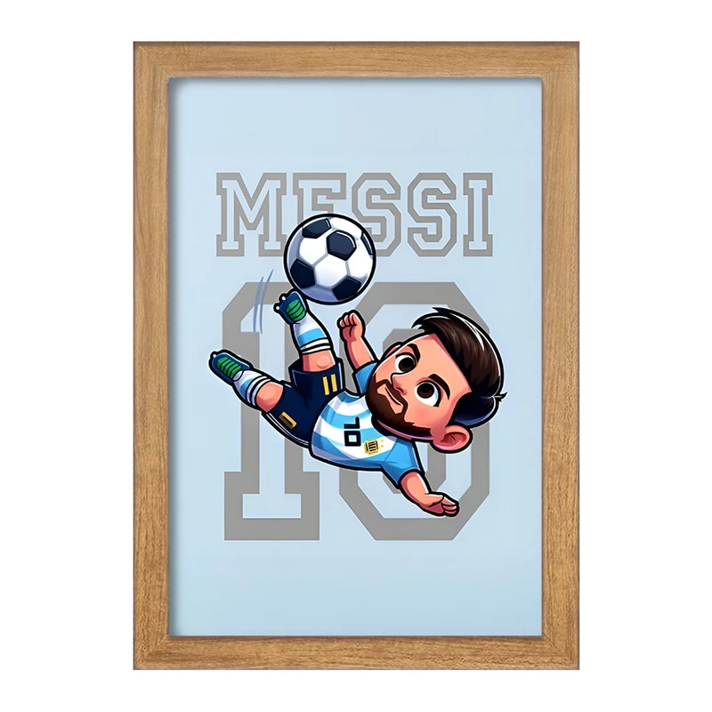 تابلو خندالو مدل لیونل مسی کد F4910