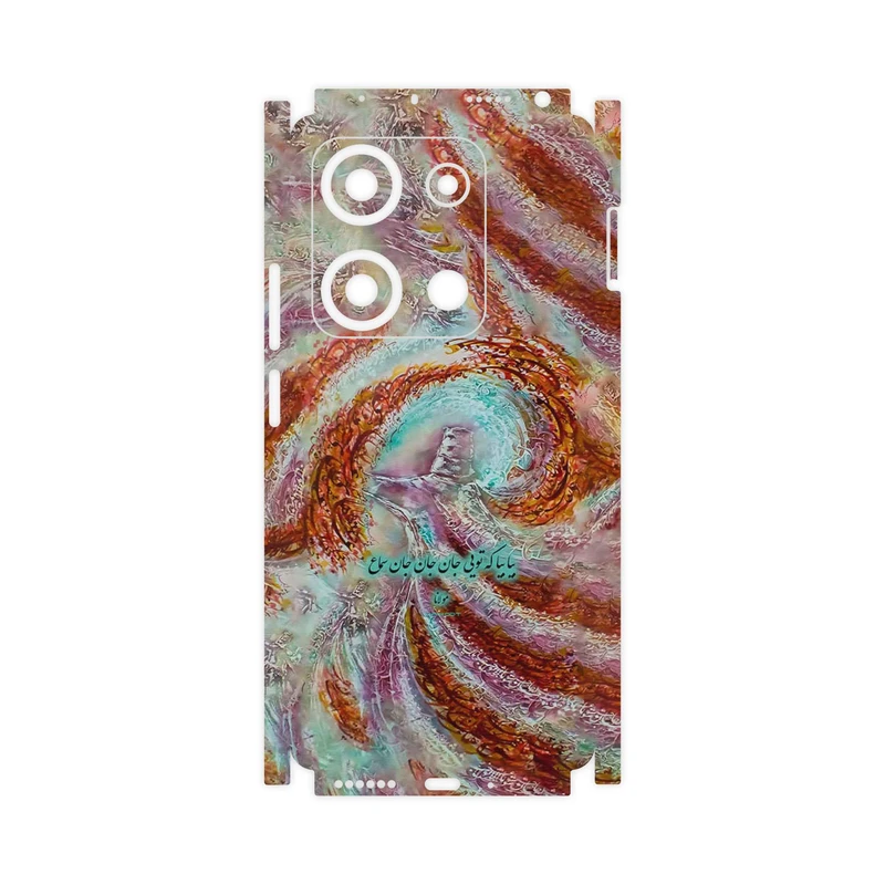 برچسب پوششی ماهوت مدل Molana-FullSkin مناسب برای گوشی موبایل شیائومی Redmi Note 14S