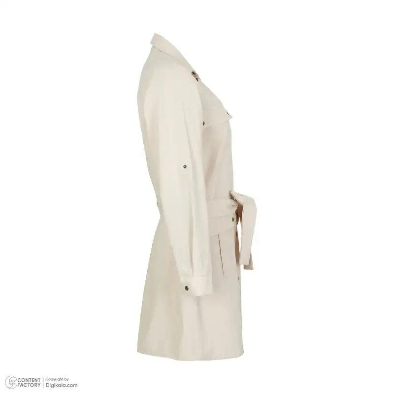 مانتو زنانه نیو نیل مدل a50207 رنگ کرم