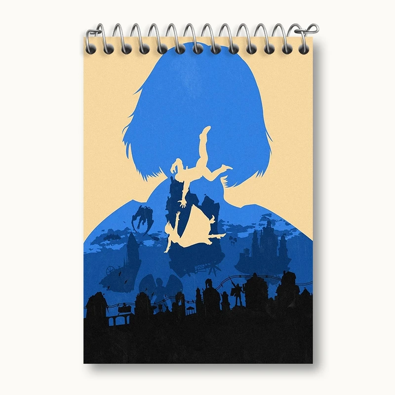 دفتر یادداشت 50 برگ خندالو مدل بازی بایوشاک (Bioshock) کد 31360