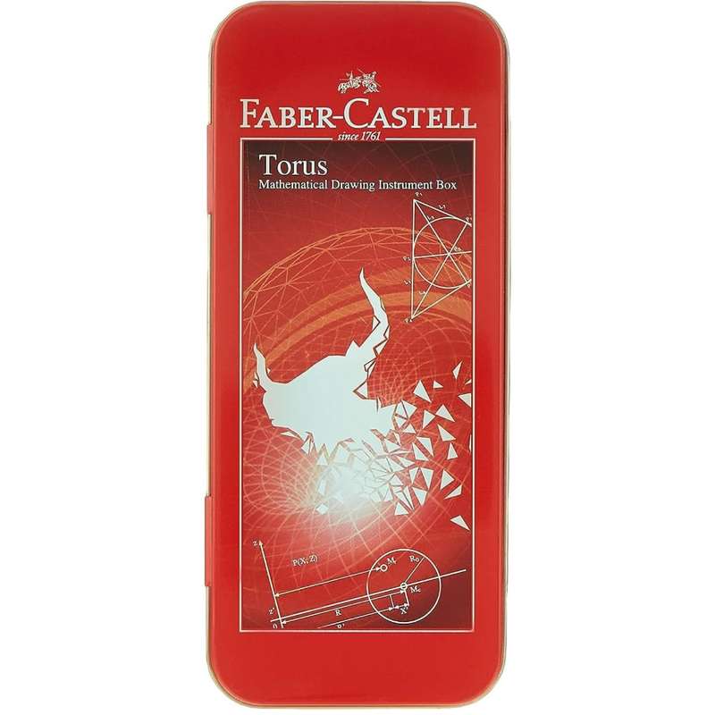 ست پرگار فابر کاستل مدل Torus مجموعه 9 عددی ست پرگار فابر کاستل مدل Torus مجموعه 9 عددی