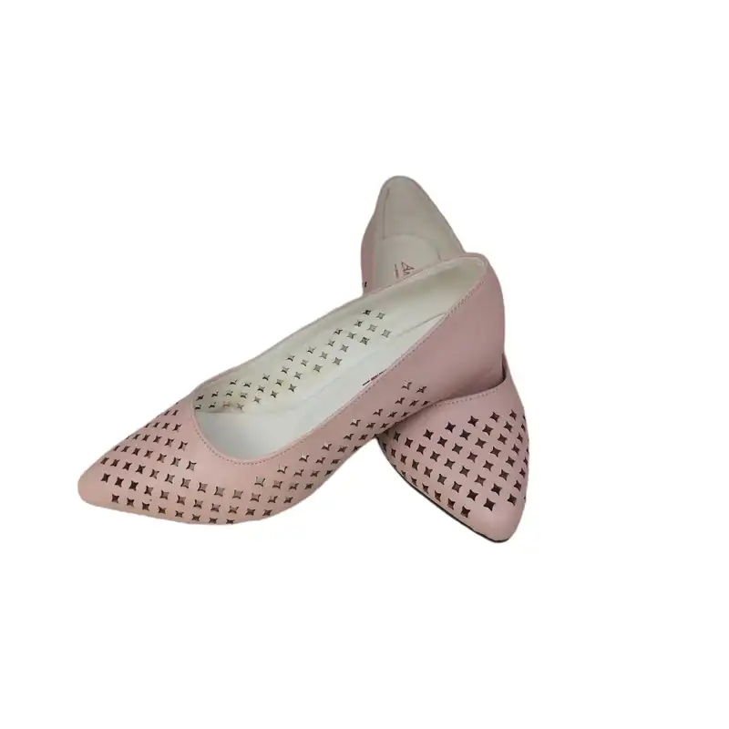 کفش زنانه مدل گــــــــــیتی لیزر بیاله رنگ کالباسی