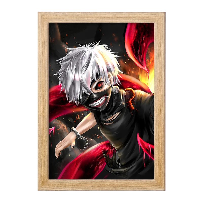 تابلو خندالو مدل کانکی کن انیمه توکیو غول Tokyo Ghoul  کد 11895