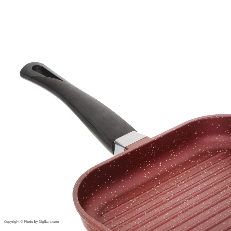 تابه گریل زرساب مدل ماربلینا سایز 28