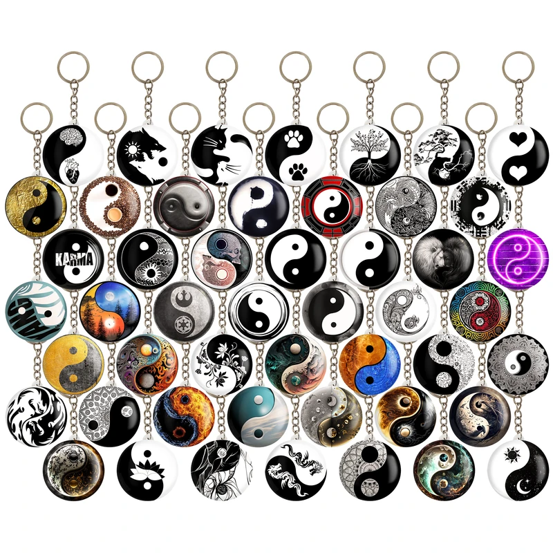 جاکلیدی خندالو مدل یین و یانگ Yin and Yang کد 146 مجموعه 49 عددی