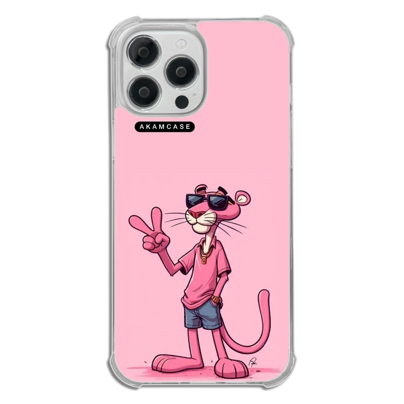 کاور آکام مدل AMC-WTA13PROMAX-PINK PANTHER10 مناسب برای گوشی موبایل اپل iPhone 13 Pro Max