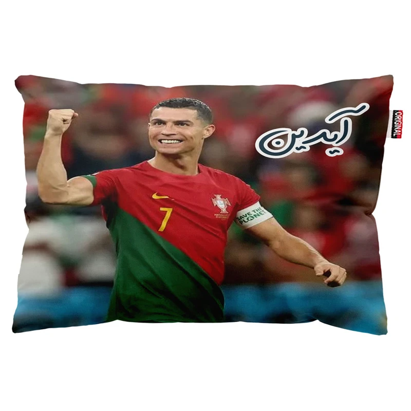 بالش پاد آفرین مدل رونالدو طرح اسم آیدین کد 02