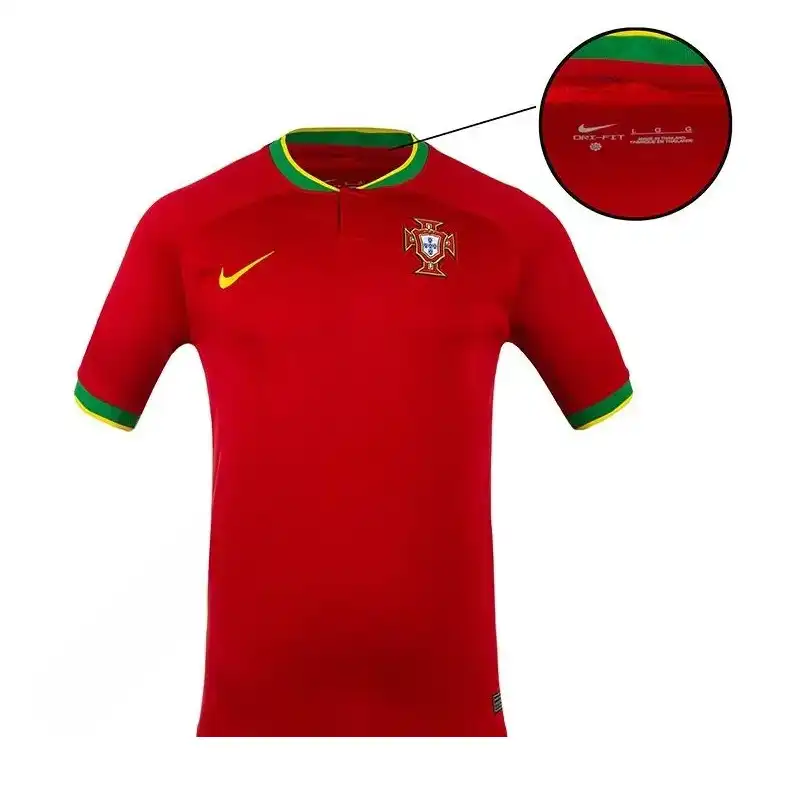 ست تی شرت و شلوارک ورزشی مردانه مدل اول تیم ملی پرتغال کد NK-5711