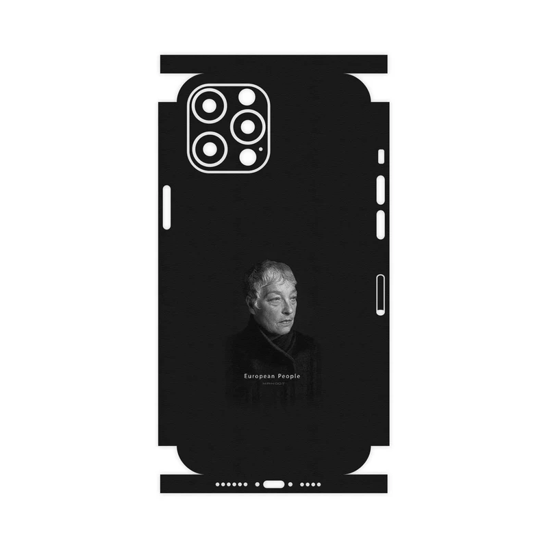 برچسب پوششی ماهوت مدل Portrait of a European Woman-FullSkin مناسب برای گوشی موبایل اپل iPhone 12 Pro Max