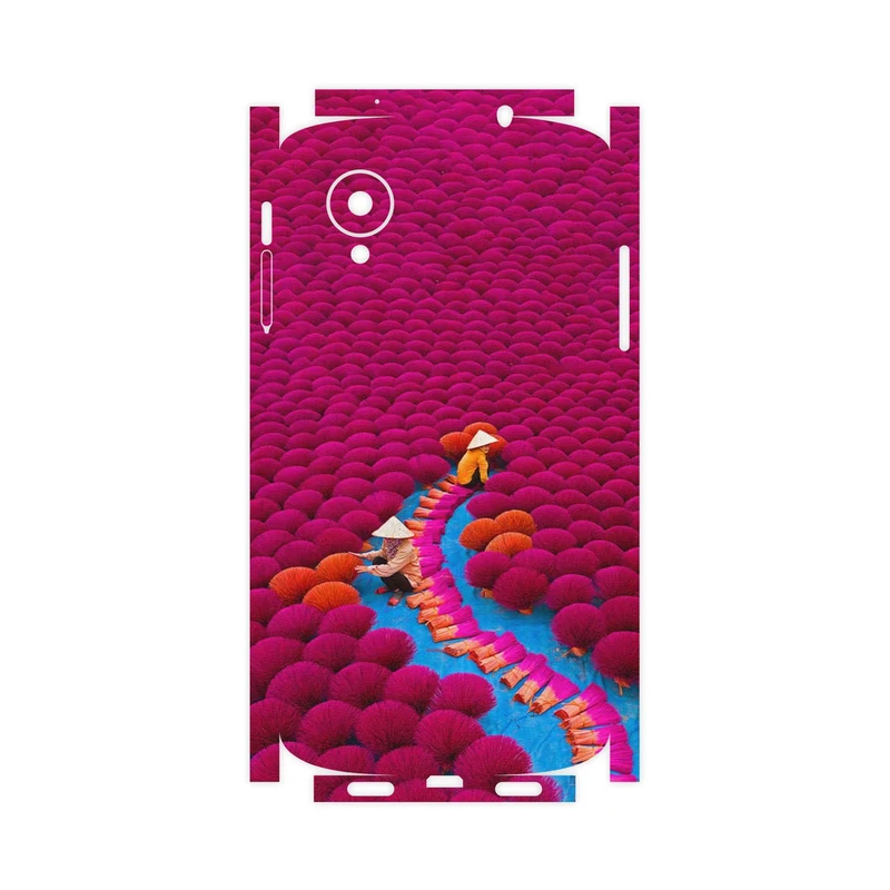 برچسب پوششی ماهوت مدل Vietnam Incense Wood Farms-FullSkin مناسب برای گوشی موبایل گوگل Nexus 5