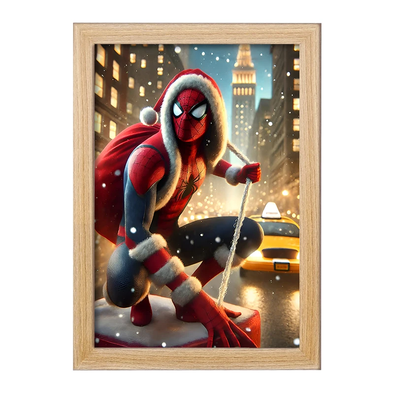 تابلو خندالو مدل مرد عنکبوتی کد F8096