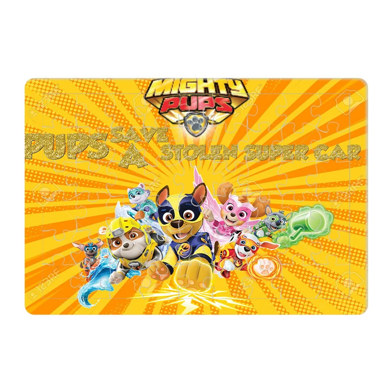 پازل 54 تکه طرح سگ های نگهبان مدل P1206