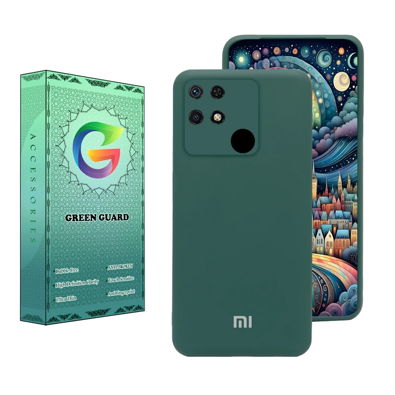 کاور گرین گارد مدل KiLo طرح سیلیکونی مناسب برای گوشی موبایل شیائومی Redmi 10C / Poco C40