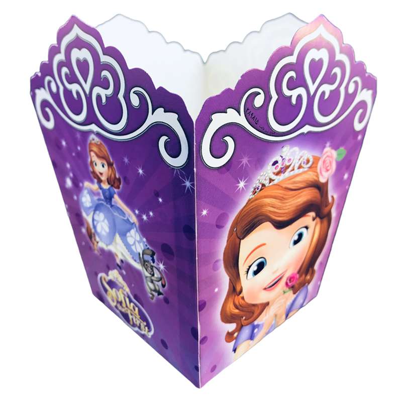 ظرف پاپ کورن مسترتم طرح سوفیا پلاس 10 عددی