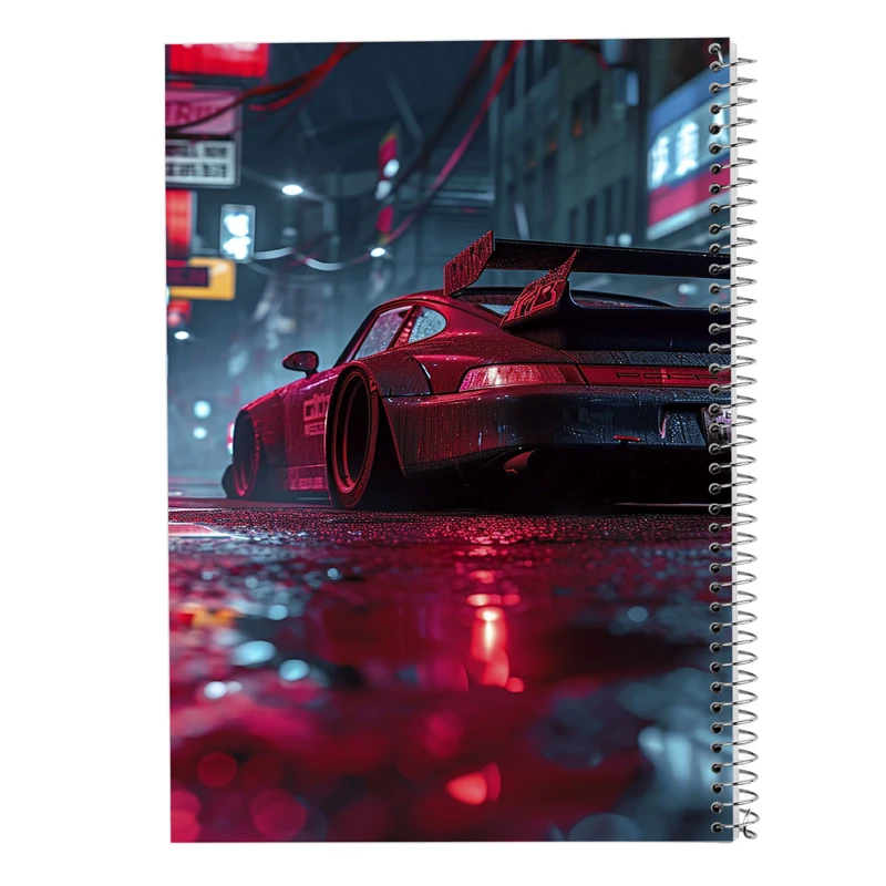 دفتر مشق 100 برگ مدوپد مدل need for speed کد DF13621