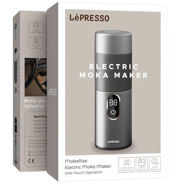 اسپرسوساز سفری لپرسو مدل LPCFFMR0041SL ظرفیت 150 میلی لیتر