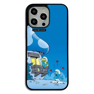 AKAM AMC-WA14PROMAX-SMURFS-4 Cover For Apple iPhone 14 Pro Max