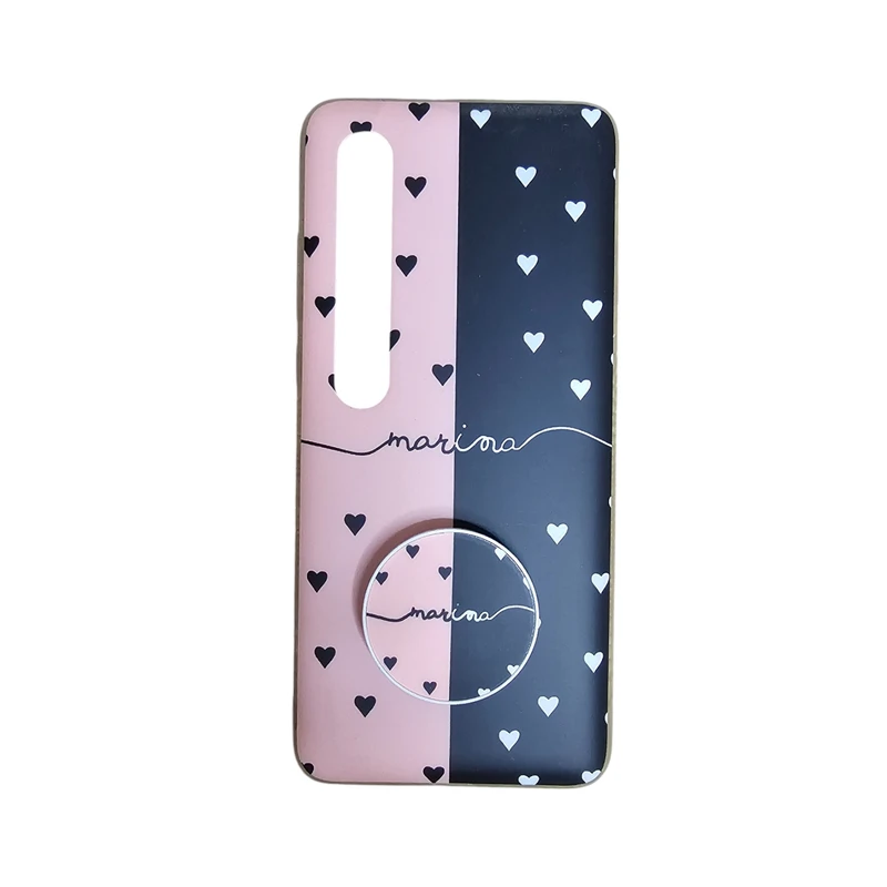 کاور مدل Heart01 مناسب برای گوشی موبایل شیائومی MI 10/10 Pro به همراه پایه نگهدارنده