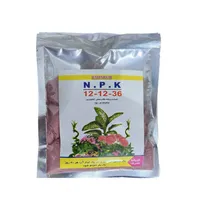 کود کریستال گلدهی بهاران مدل Npk 12-12-36 وزن 150 گرم