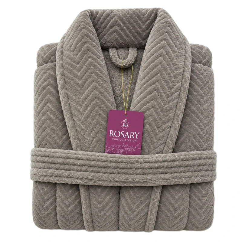 حوله پالتویی روزاری مدل تورال سایز 125×130 سانتی متر مناسب برای محدوده قد 165 تا 190 سانتی متر