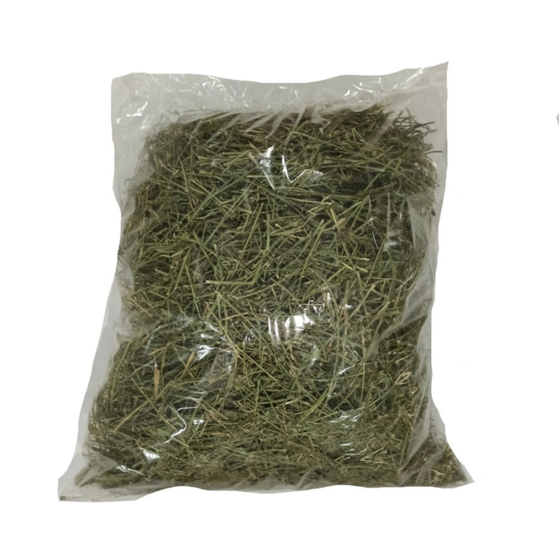 یونجه خشک خرگوش و خوکچه هپی بانی مدل طعم گوجه وزن 1000 گرم