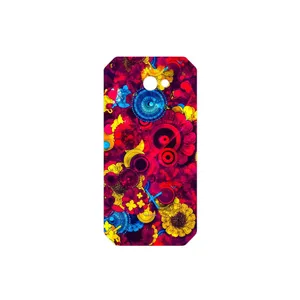 MAHOOT Vector Flower Garden Digital Art Cover Sticker for CAT S50