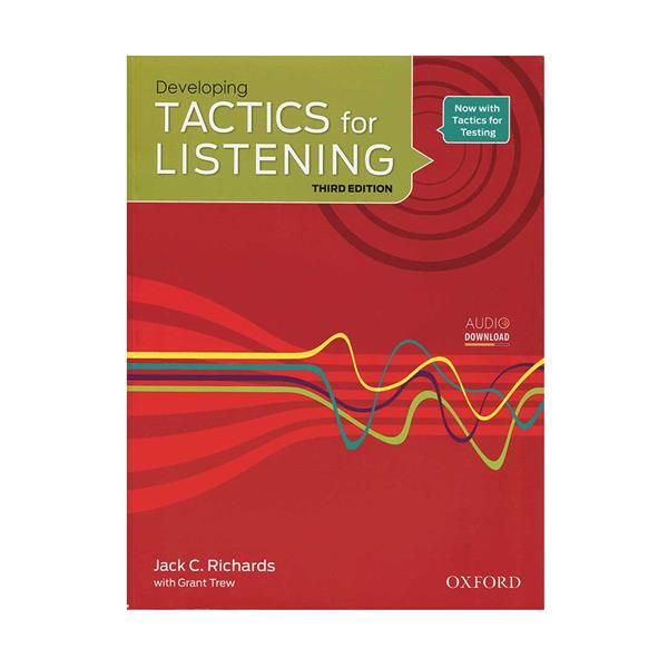 کتاب Tactics for Listening 3rd Developing اثر Jack C. Richards انتشارات اکسفورد 