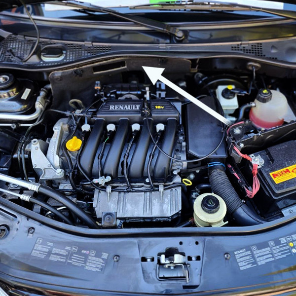 عایق پشت موتور مدل L900 مناسب برای رنو تندر90 و ساندرو